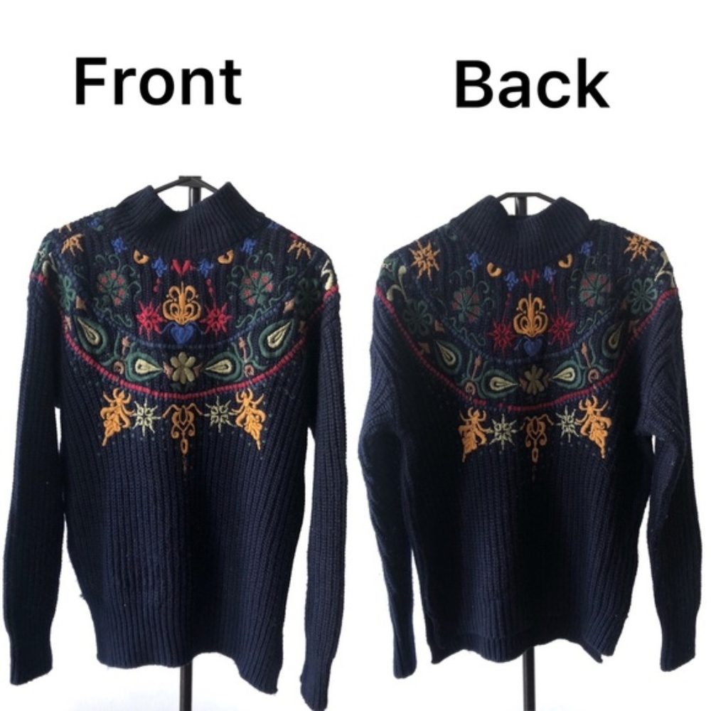 ⛔️🚫 SOLD- Zara Knit | Double Side Design |Medium